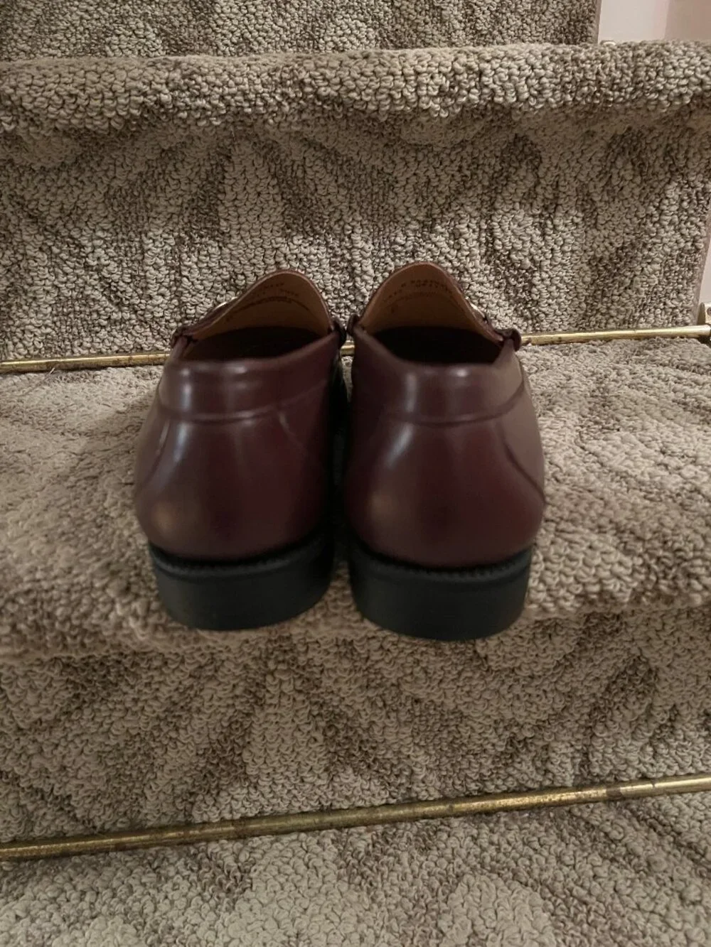 NWOB Men's G.H. Bass Weejuns Horsebit Loafers Shoes in Cordovan Wine US Size 12